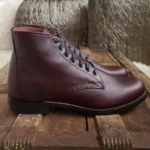 Red Wing Shoes Mens9 #9072 SHELDON 6" BlackCherry